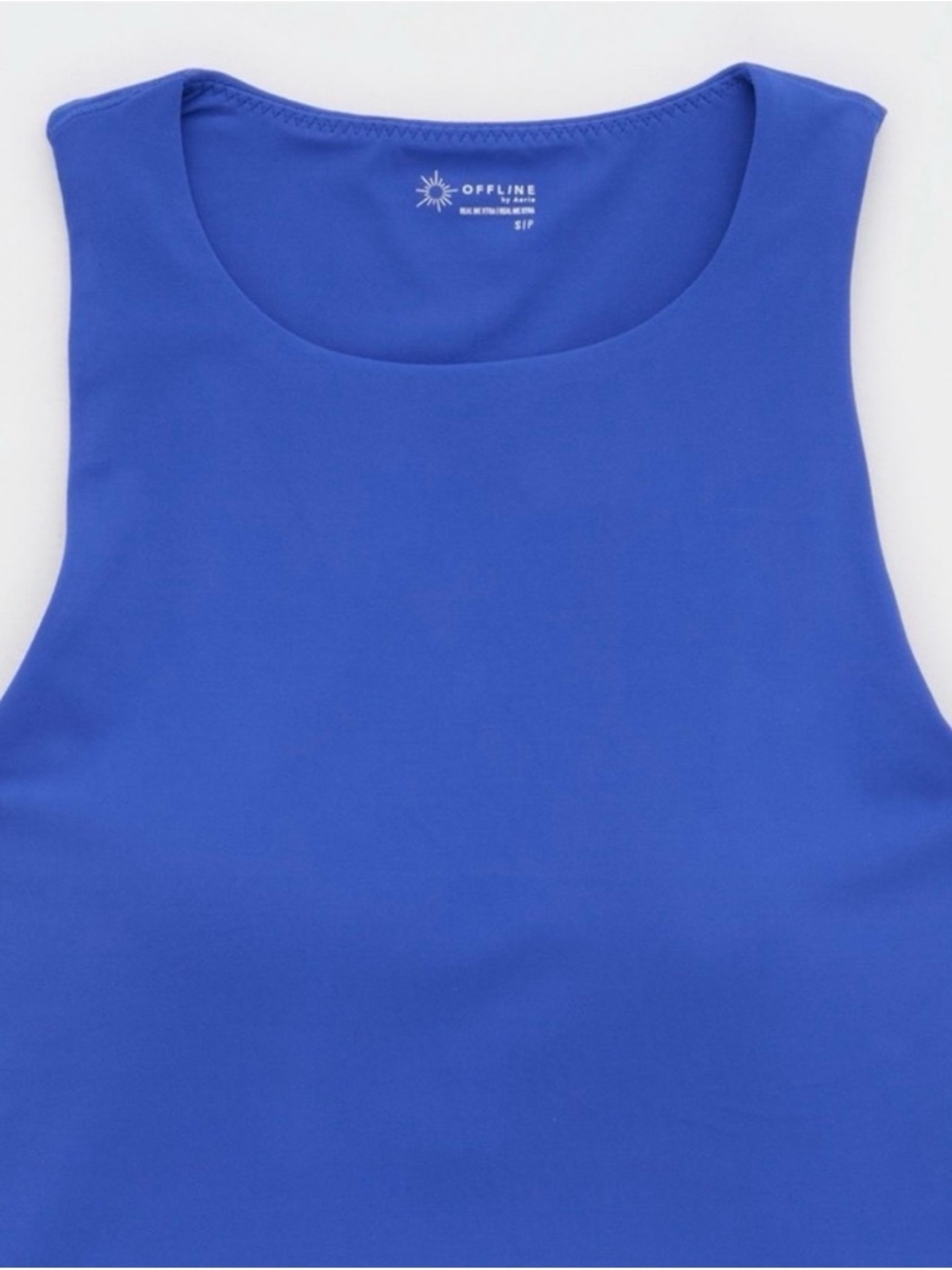 aerie Electric Blue Scoop Sports Bra
